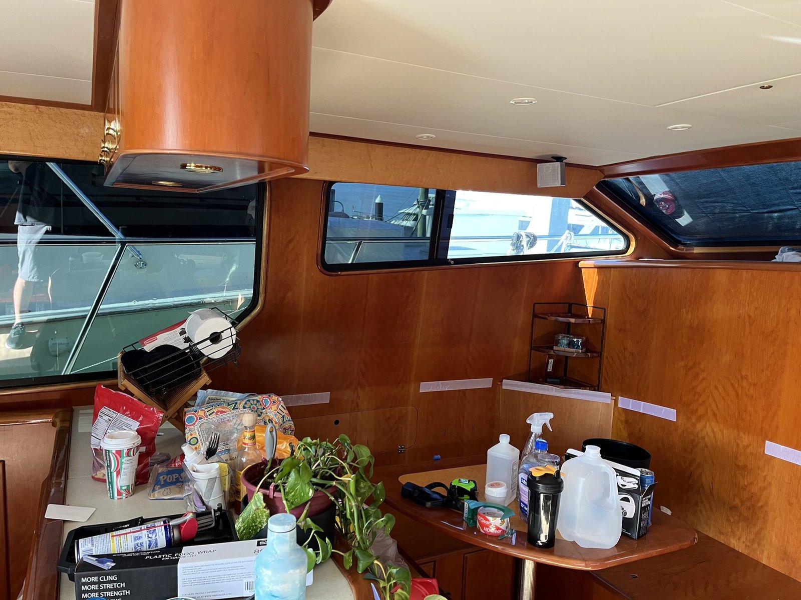 Tinted Marine Cabin Window